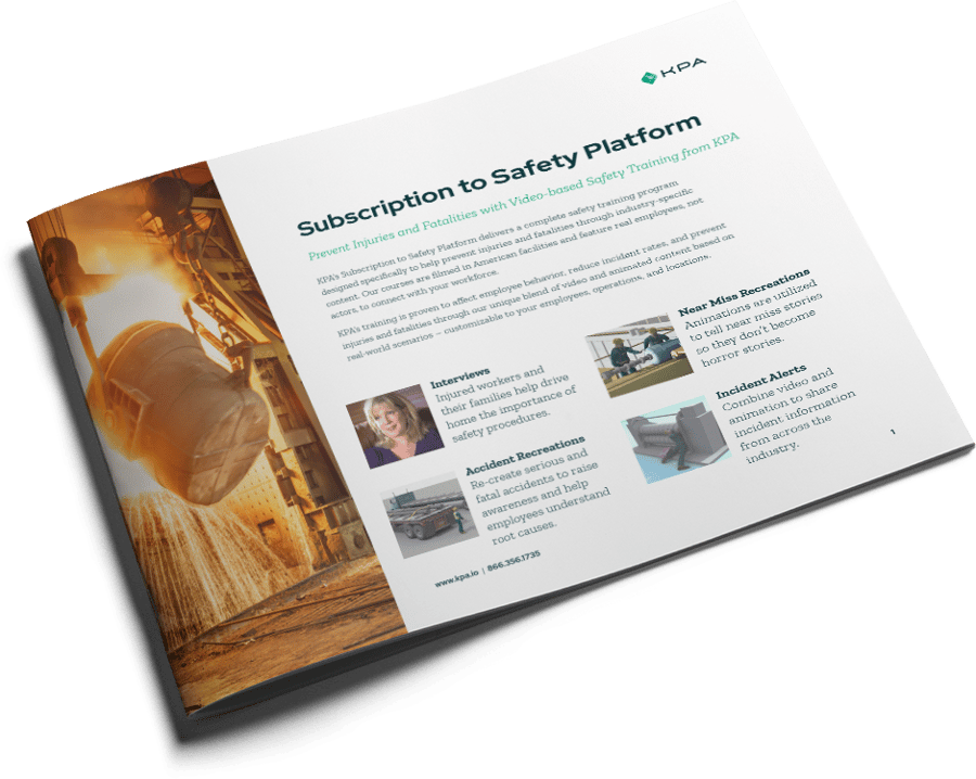 Subscription to Safety Platform Datasheet | KPA