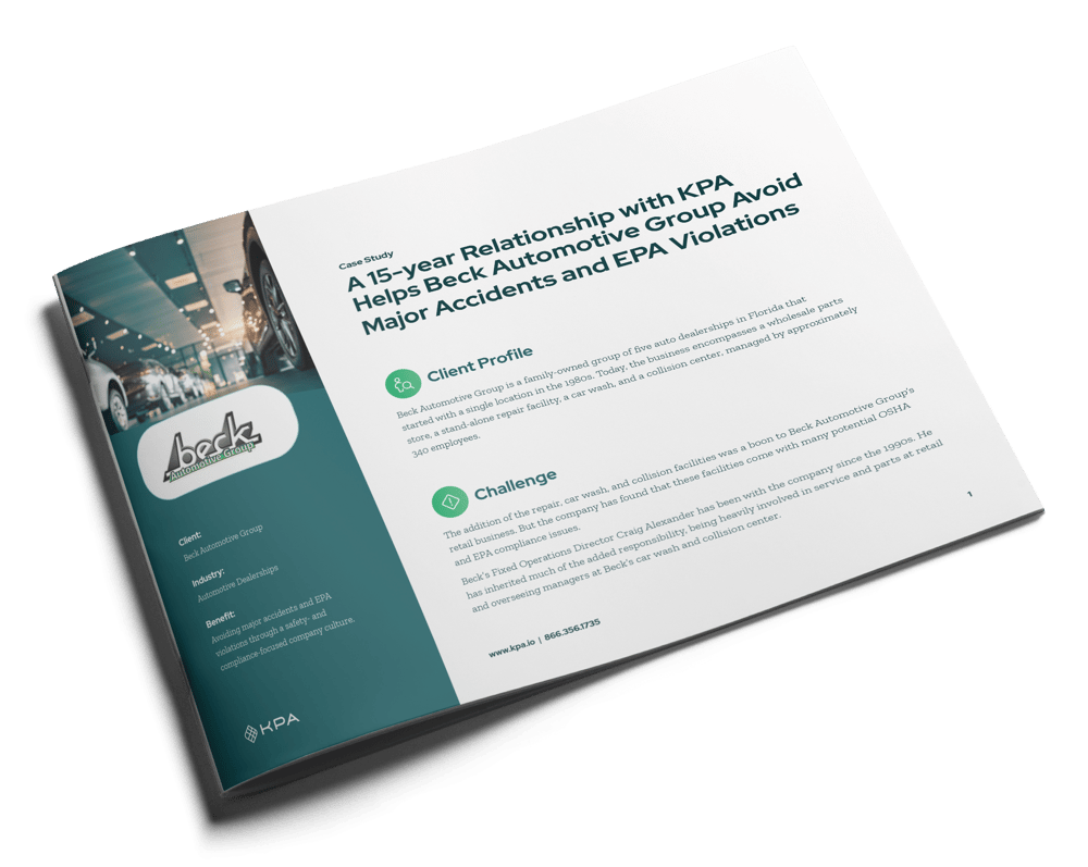 Beck Automotive Group Case Study | KPA