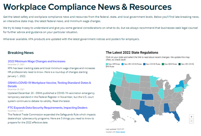 Workplace Compliance News & Resources