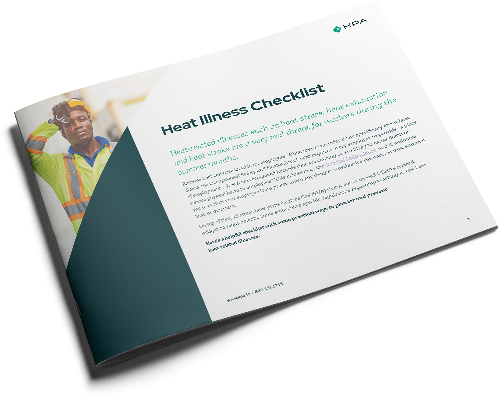 KPA Heat Illness Checklist thumbnail-1